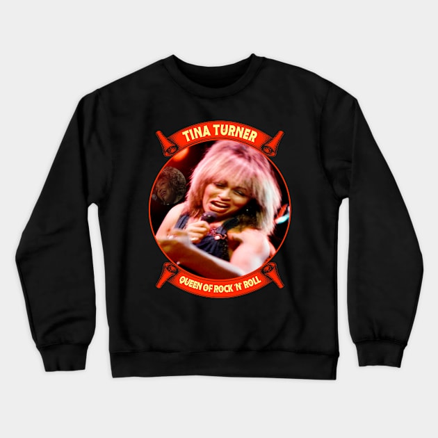 Tina Turner Crewneck Sweatshirt by Global Creation